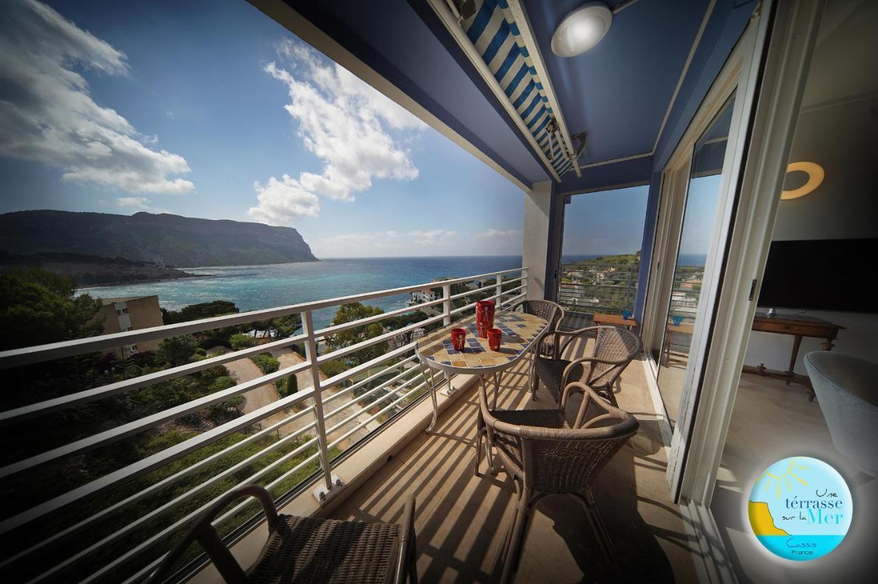 Une Terrasse Sur La Mer 3 Pers 2 Chambres Vue Mer Cassis Eksteriør bilde