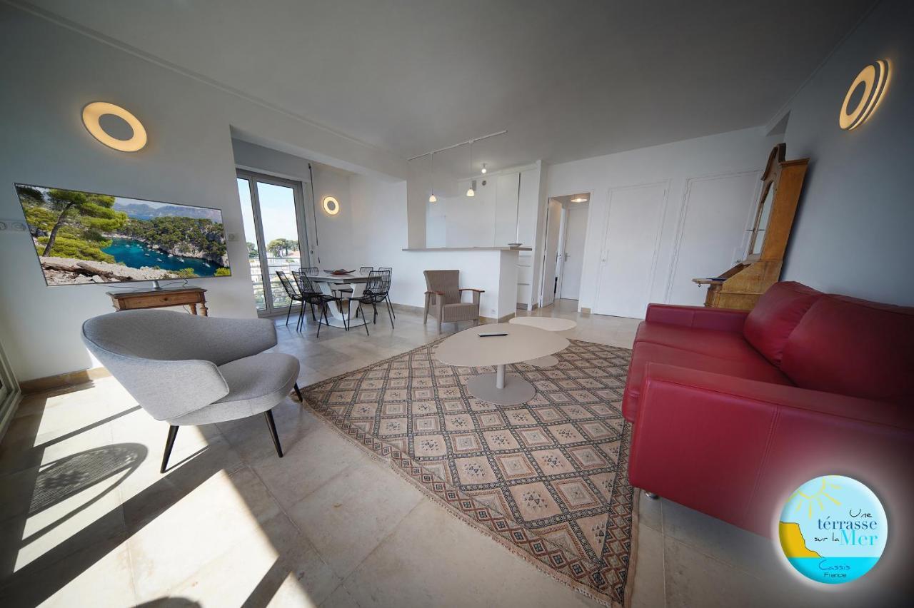 Une Terrasse Sur La Mer 3 Pers 2 Chambres Vue Mer Cassis Eksteriør bilde