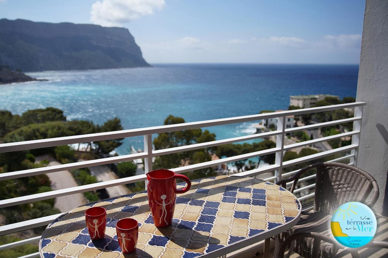 Une Terrasse Sur La Mer 3 Pers 2 Chambres Vue Mer Cassis Eksteriør bilde