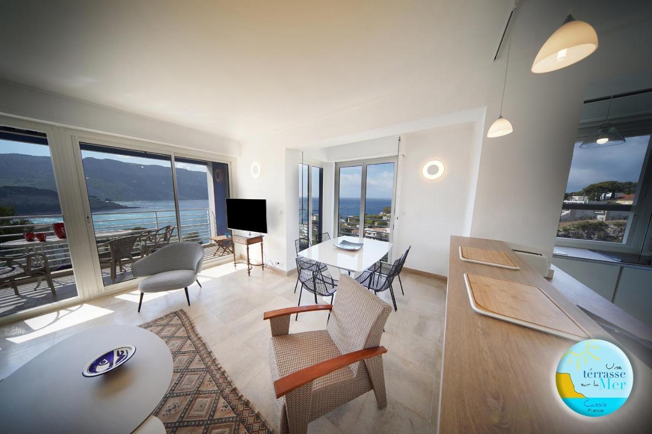 Une Terrasse Sur La Mer 3 Pers 2 Chambres Vue Mer Cassis Eksteriør bilde